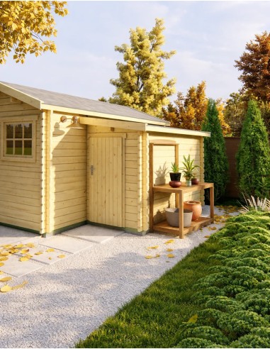 Petite annexe pour abris de jardin