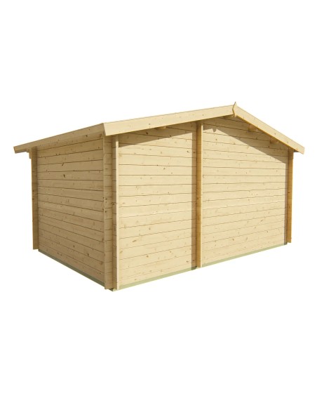 Abri de jardin Mons 400 x 300 cm - 34 mm - ±12 m2
