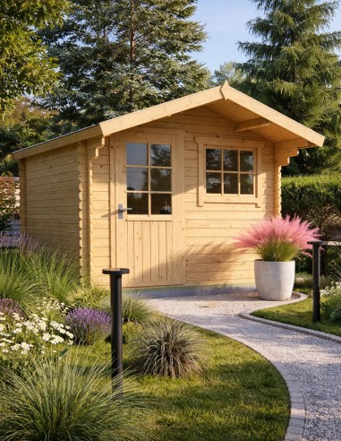 Chalet de jardin Opwijk 300 x 300 cm - 28 mm - ±8 m2