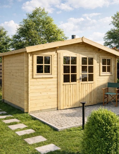 Tuinhuis Evere 400 x 300 cm - 28 mm - ±11 m2