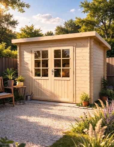 Abri de jardin Wemmel 290 x 200 cm - 28 mm - ±5 m2