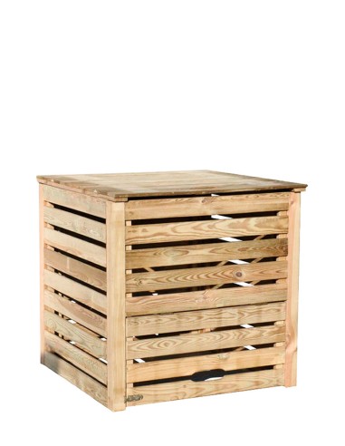 Bac à compost en bois - modèle d'expo