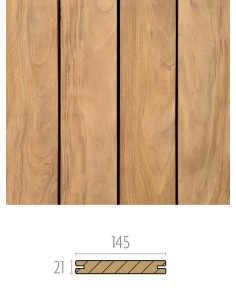 Terrasplanken in Afrormosia 21 x 145 mm, Afrikaanse teak 2