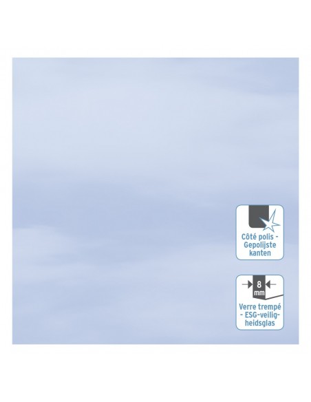 Balkon- en terrasafscheiding van glas