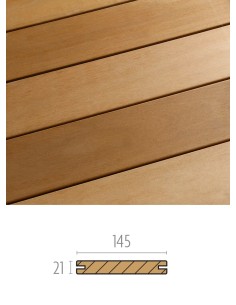 Terras in Tiara hardhout (Louro Gamela of Vermelho) — 21×145 mm FSC 2