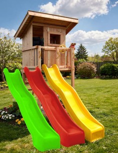 Golfglijbaan 300 cm in HDPE - Geel, Groen of Rood