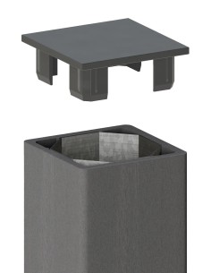 Poteau en bois composite WPC 100 ou 200 cm | Otiva 2