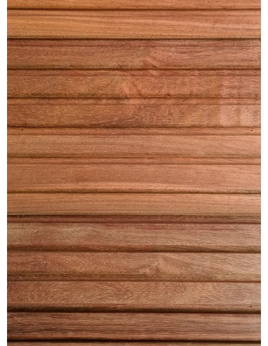 Bardage en Padouk Parallelo 21 × 145 mm