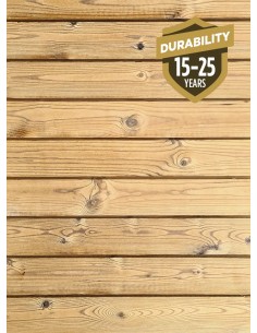 Bardage Z pin Thermowood 20 × 66 mm, lame étroite | Otiva