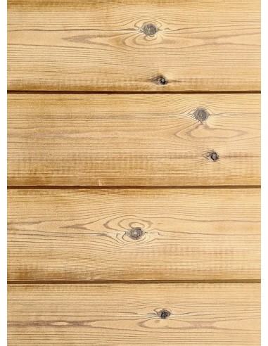 Bardage Z en Thermowood 20 × 140 mm