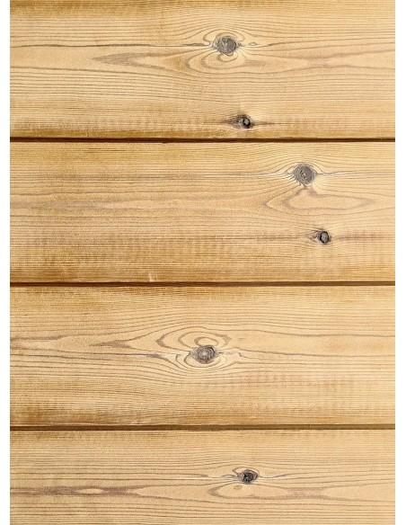 Z-gevelbekleding in thermowood 20 × 140 mm