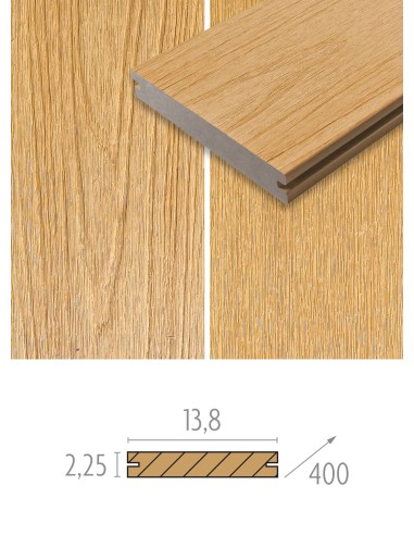 Terrasse et planches en composite Cèdre