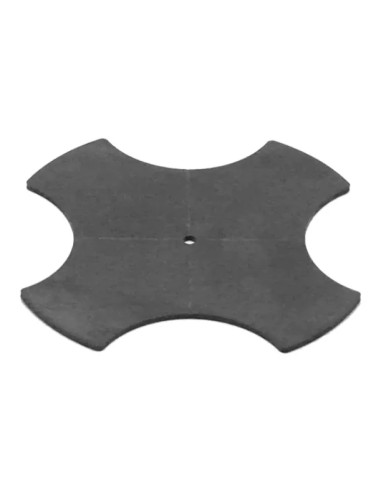 Intercalaire caoutchouc EPDM 2 mm pour plot