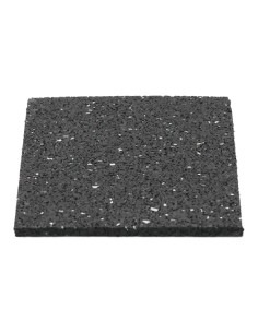 Tapis caoutchouc 210 x 210 x 5 mm pour plot, lot de 100