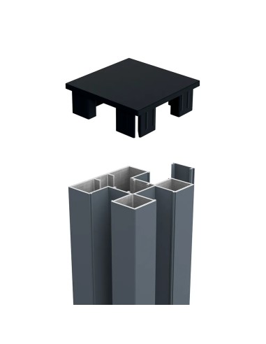 Tussen en eind Boston aluminium palen
