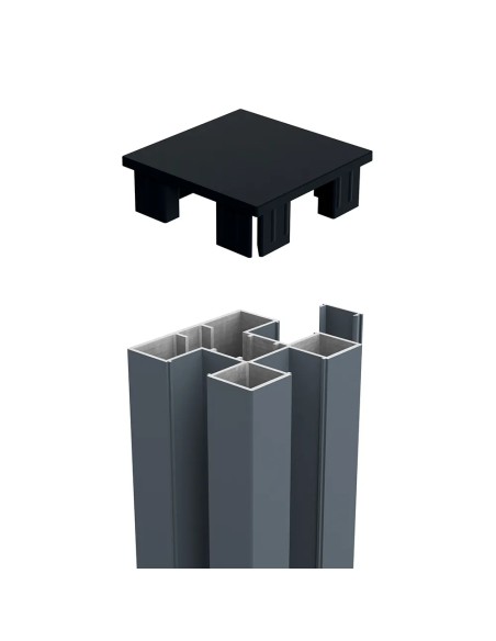 Tussen en eind Boston aluminium palen