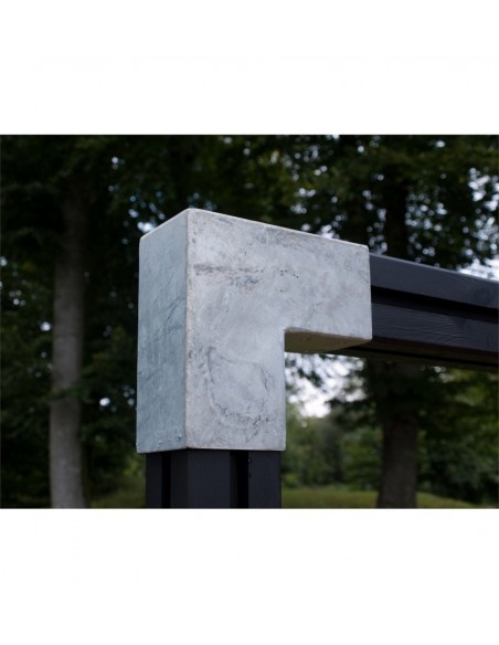 Raccord pour poteau carré