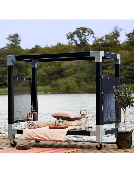 Hoekmodel voor vierkante palen