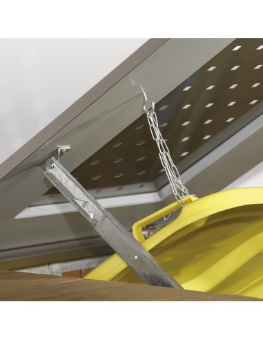 Cabane pour poubelles