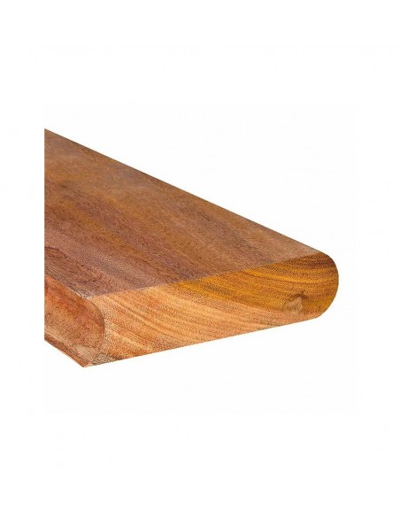 Palplanche arrondie en Azobé