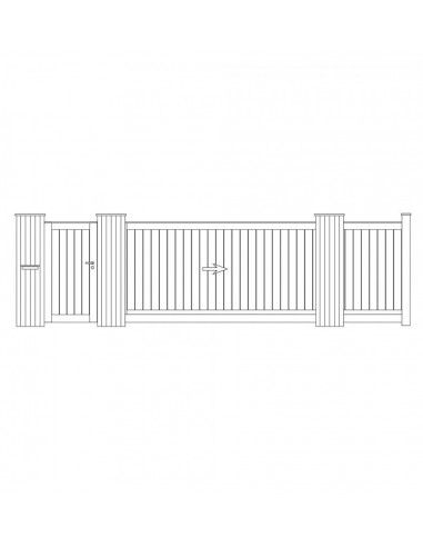 Porte et portail moderne