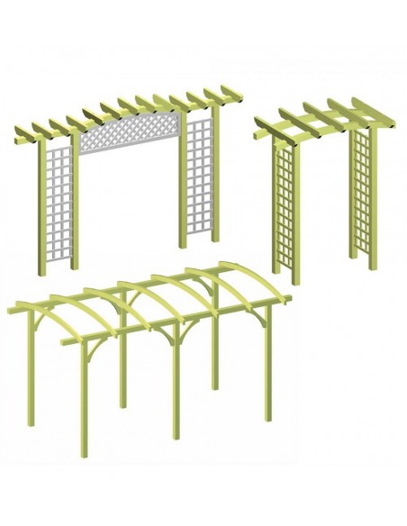 Ligger pergolas