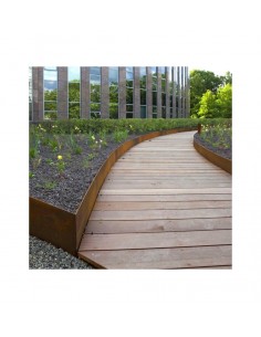 Bordures en acier corten 2