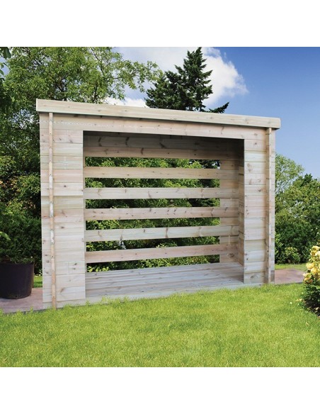 Fraxinus Houten overkapping