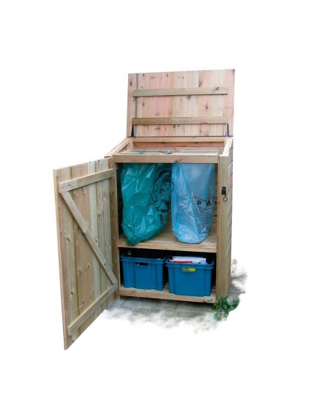 Abri pour poubelle exterieur