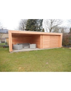 Poolhouse de jardin en Douglas 2