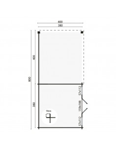 Abri de jardin - Chalet en bois 2
