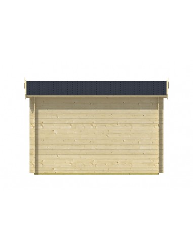 Abri de jardin solide 350 x 250 cm - 40 mm - ±8 m2