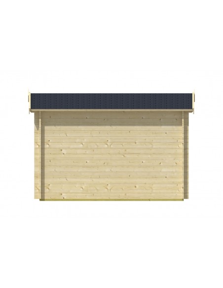 Abri de jardin solide 350 x 250 cm - 40 mm - ±8 m2