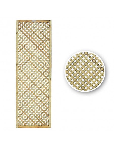 Treillage en bois jardin