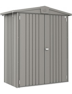 Abri de jardin Biohort métallique gris quartz 2