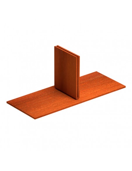 Cortenstaal paalvoet