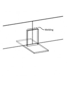 Cortenstaal paalvoet 2