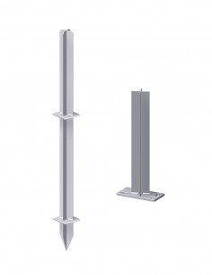 Paalhouders WPC palen