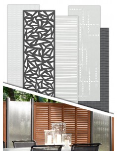 Decoratieve panelen voor schermen