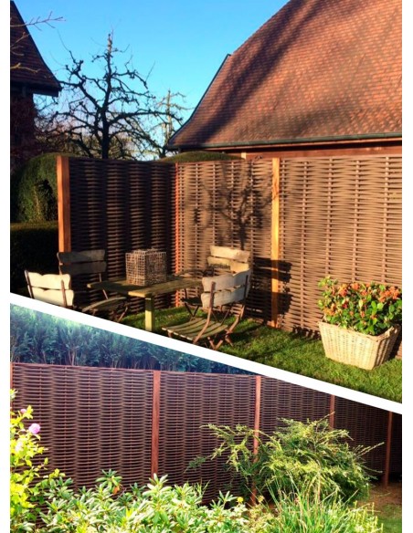 Panneaux en fibre tressée