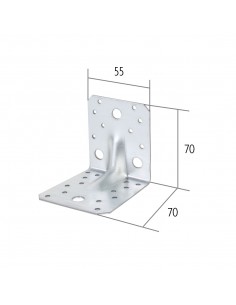 Équerre de charpente inox 2