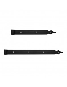 Penture droite noire