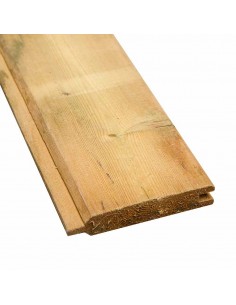 Planche en sapin rainure et languette 2