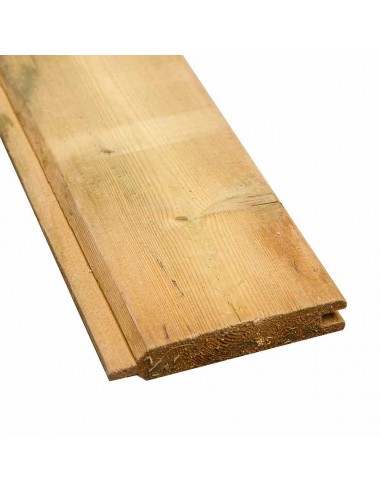 Plank met tand en groef