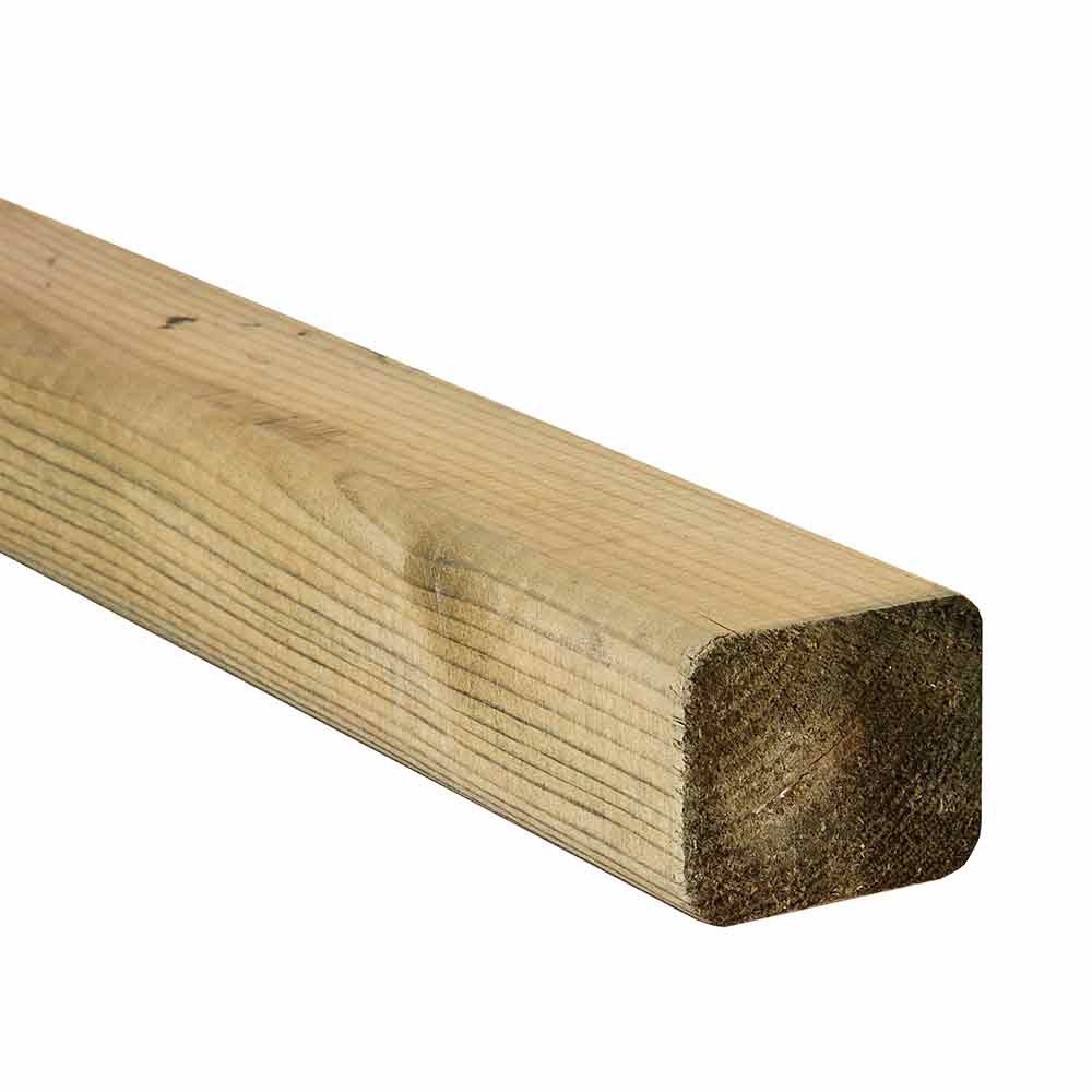 Balken geïmpregneerd hout