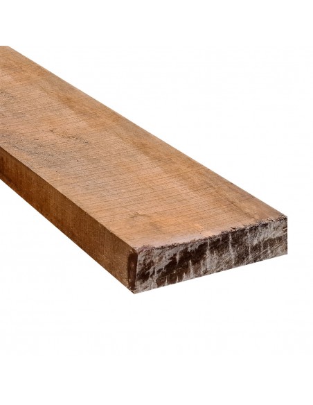 Poutres en bois brut exotique