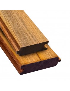 Mur de soutien en Azobé