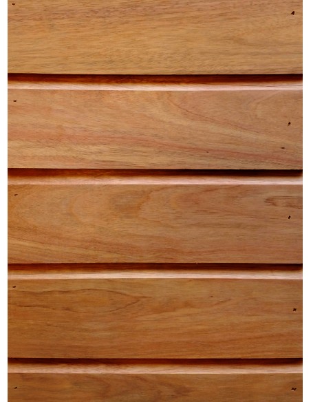 Bekleding in Bangkirai