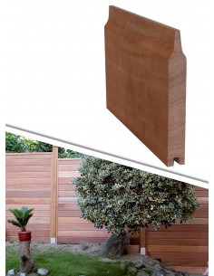 Rabatplanken exotisch hout