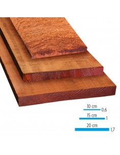 Planche en Azobé